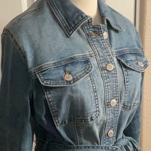 Maurice’s denim long denim jacket